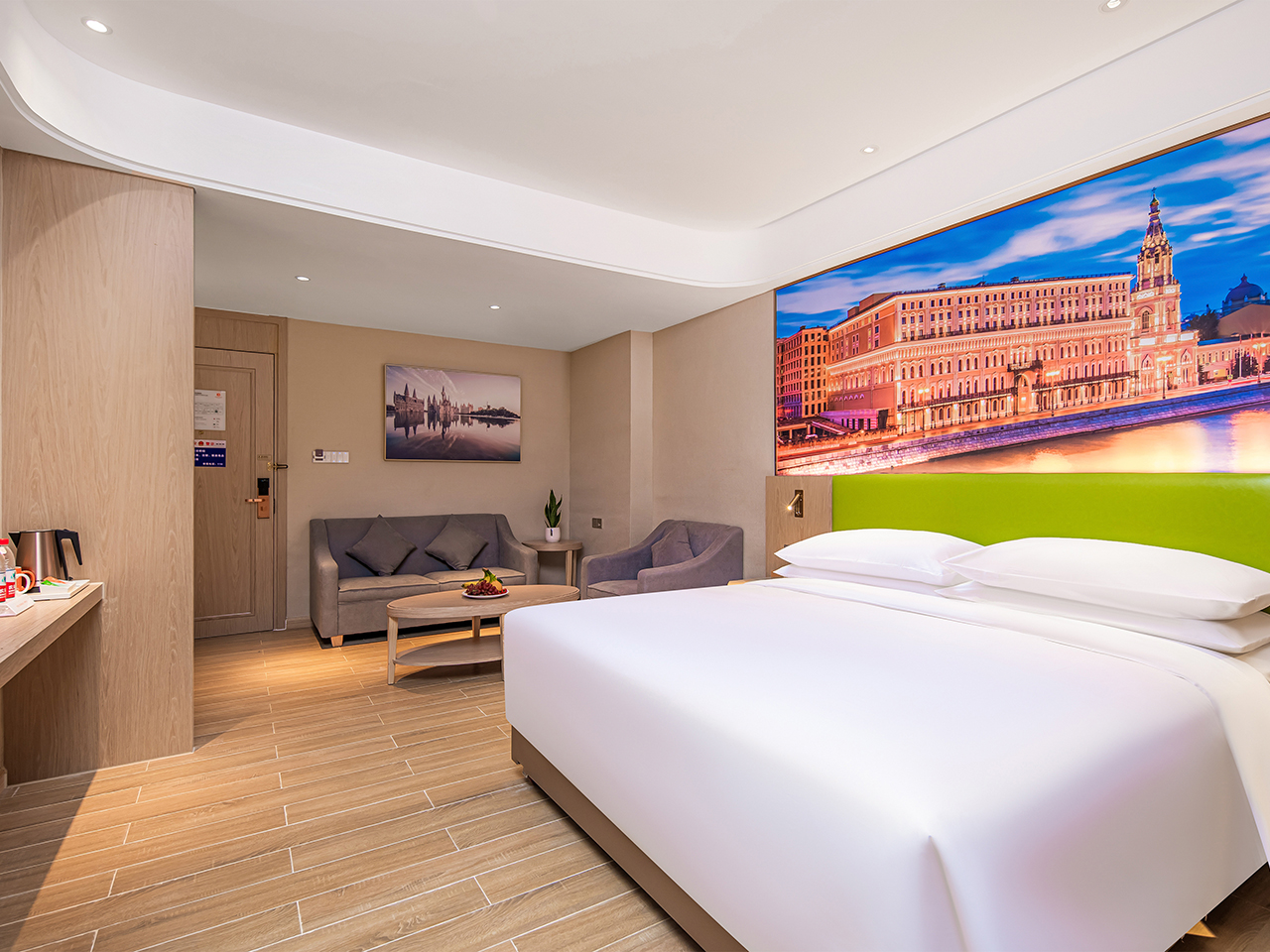 商务大床房（小度全屋智能+空气净化器+愉梦床垫）