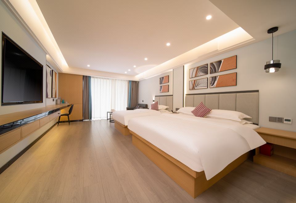 城景轻奢双床房（市井璀璨夜景+定制静眠床品+智能马桶）