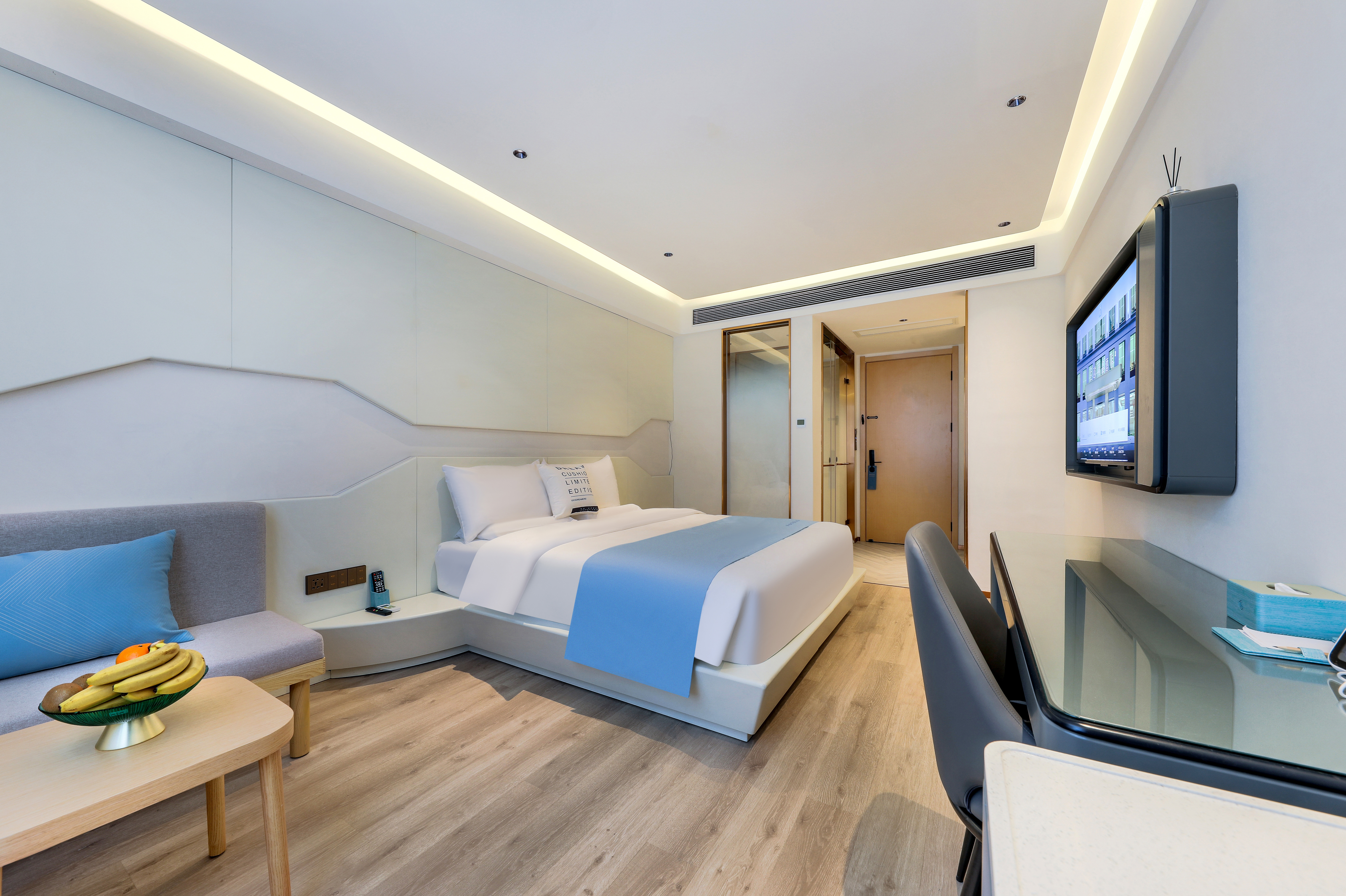 未来科技大床房（全屋智能+乳胶床垫+冰箱）