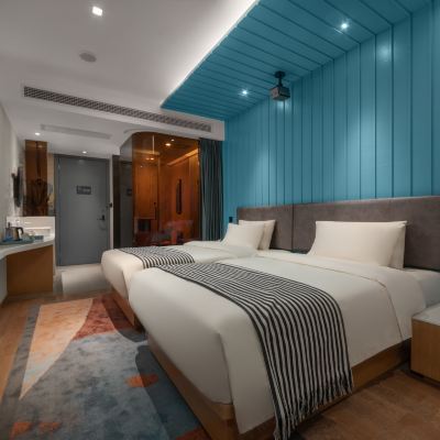 Guestroom (2 Beds) CityNote希諾酒店（廣州太古滙石牌橋地鐵站店）優惠