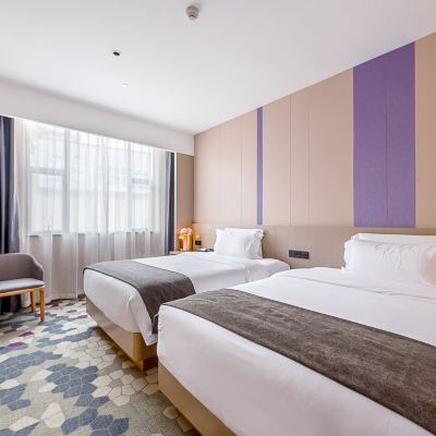 豪華雙床房（自動窗簾+慕思床墊） 麗楓飯店（中山石岐大信新都滙中山北站店）優惠