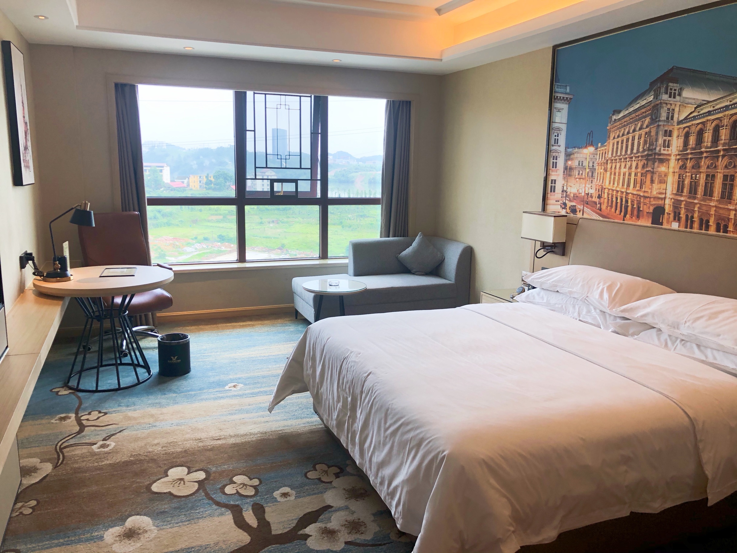 雅致|豪华大床房【智能客控&城市景观】