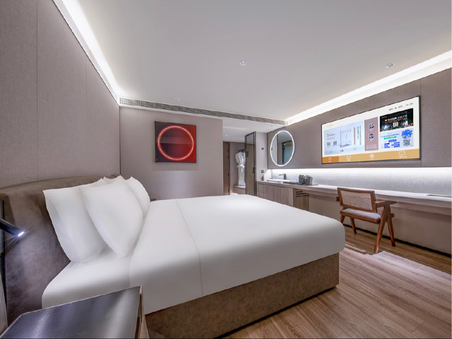 行政大床房（65寸投屏电视+智能客控+DIY手冲套装）