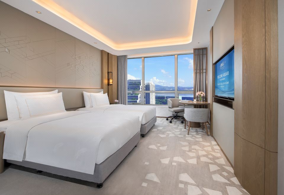 至尊湾景双床房