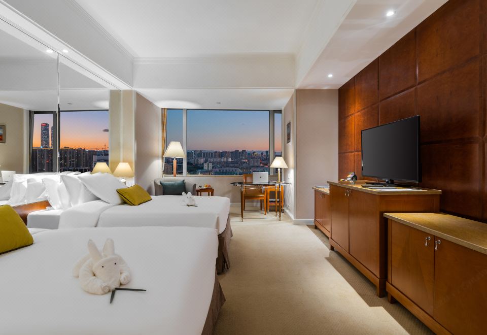 家庭聯通套房「2房1廳+3衞2浴+小冰箱」