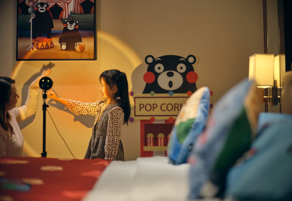 熊本熊主题亲子房