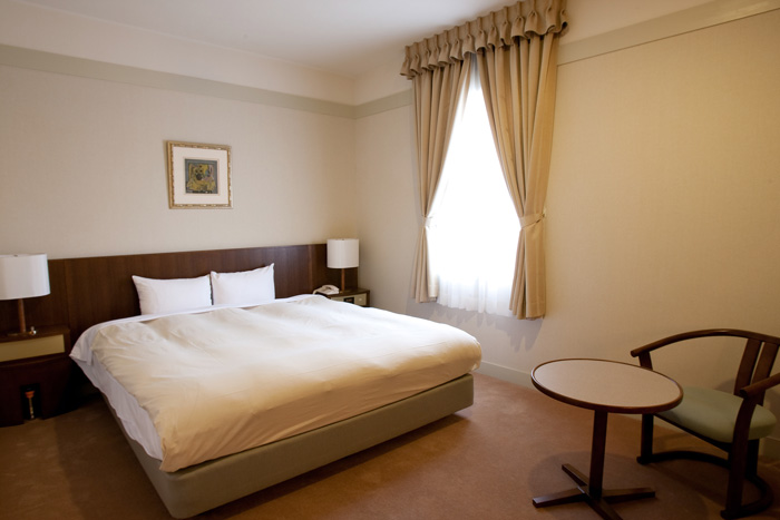 [吸烟] 双人床/26平方米（带温泉浴室）