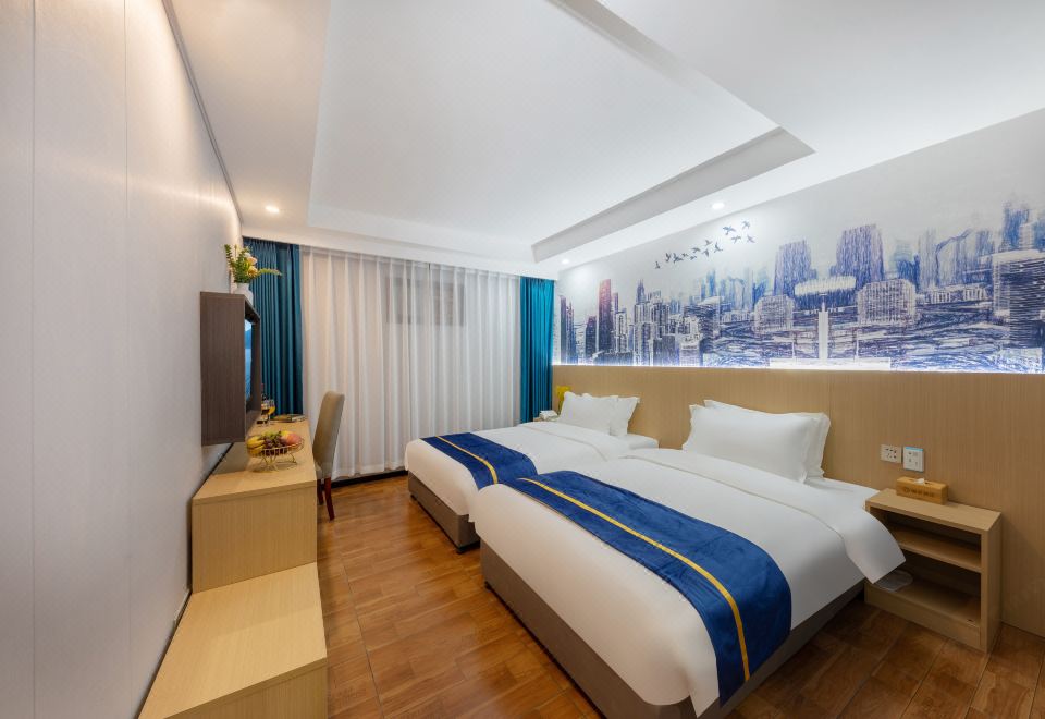 Jinting Hotel (Yanbian High-speed Railway Station Central Square)Guestroom (2 beds)