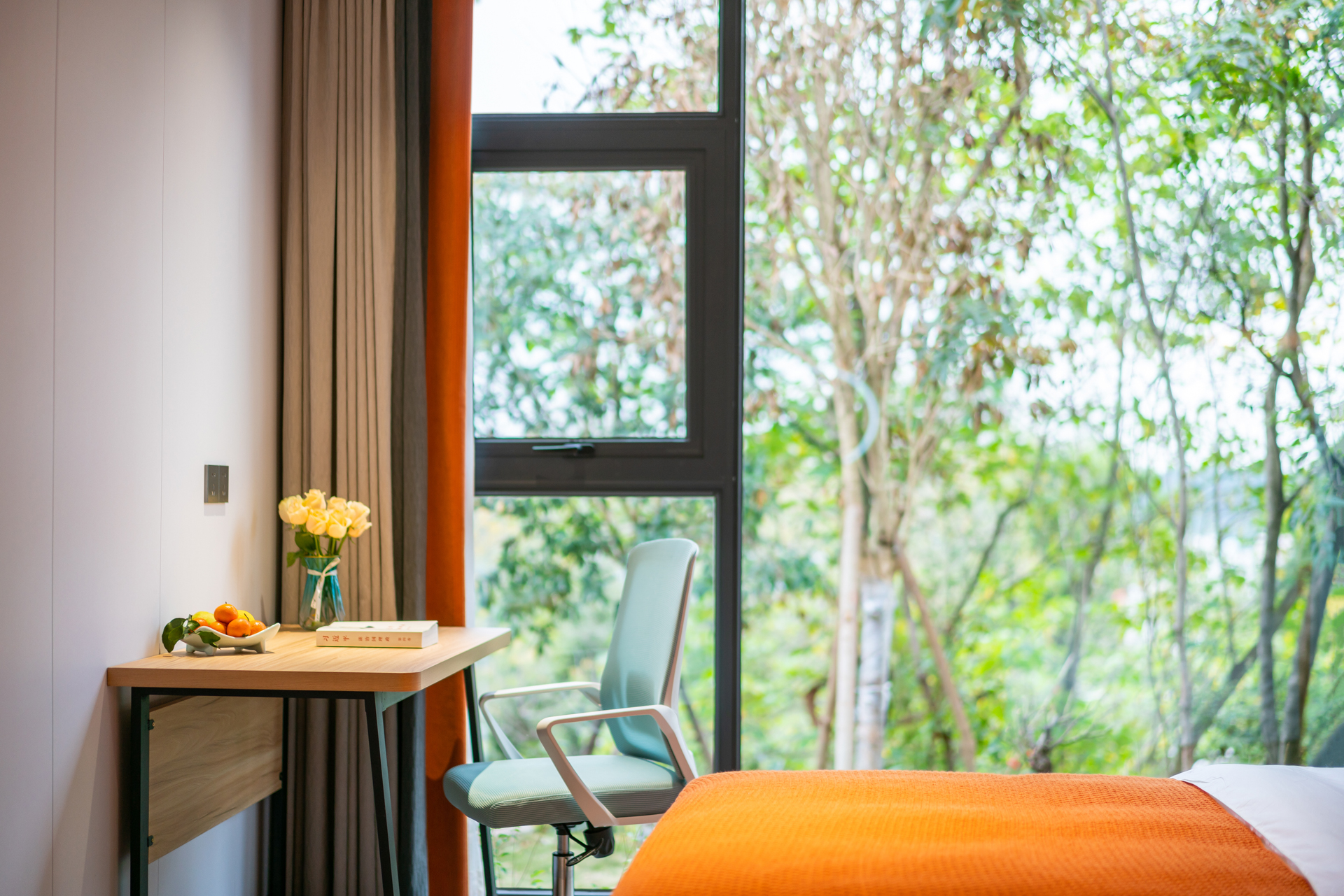 梦蝶 ·影音双床房（空调-网红打卡-山野景观--棋牌娱乐）