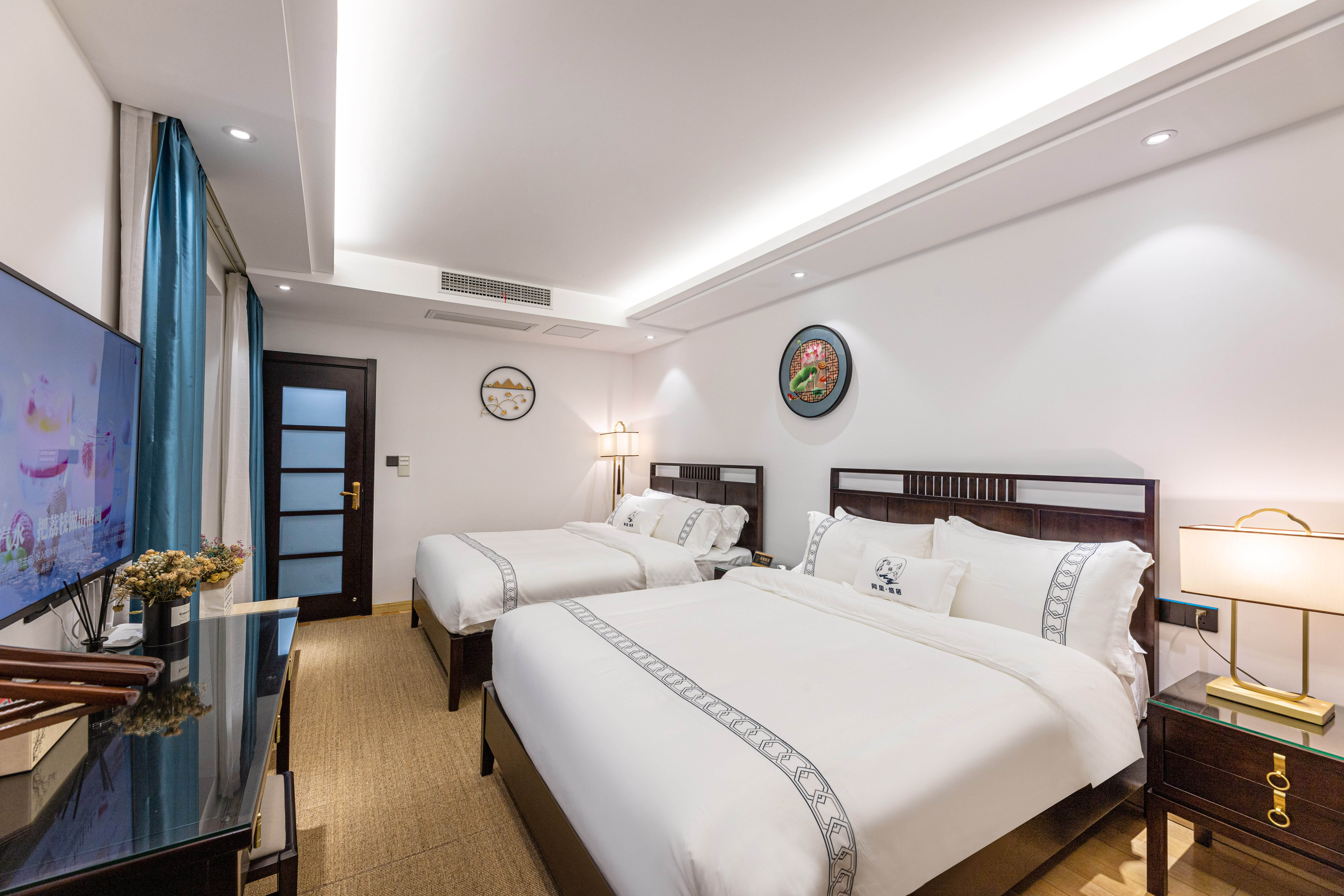 悠渔豪华景观双床房