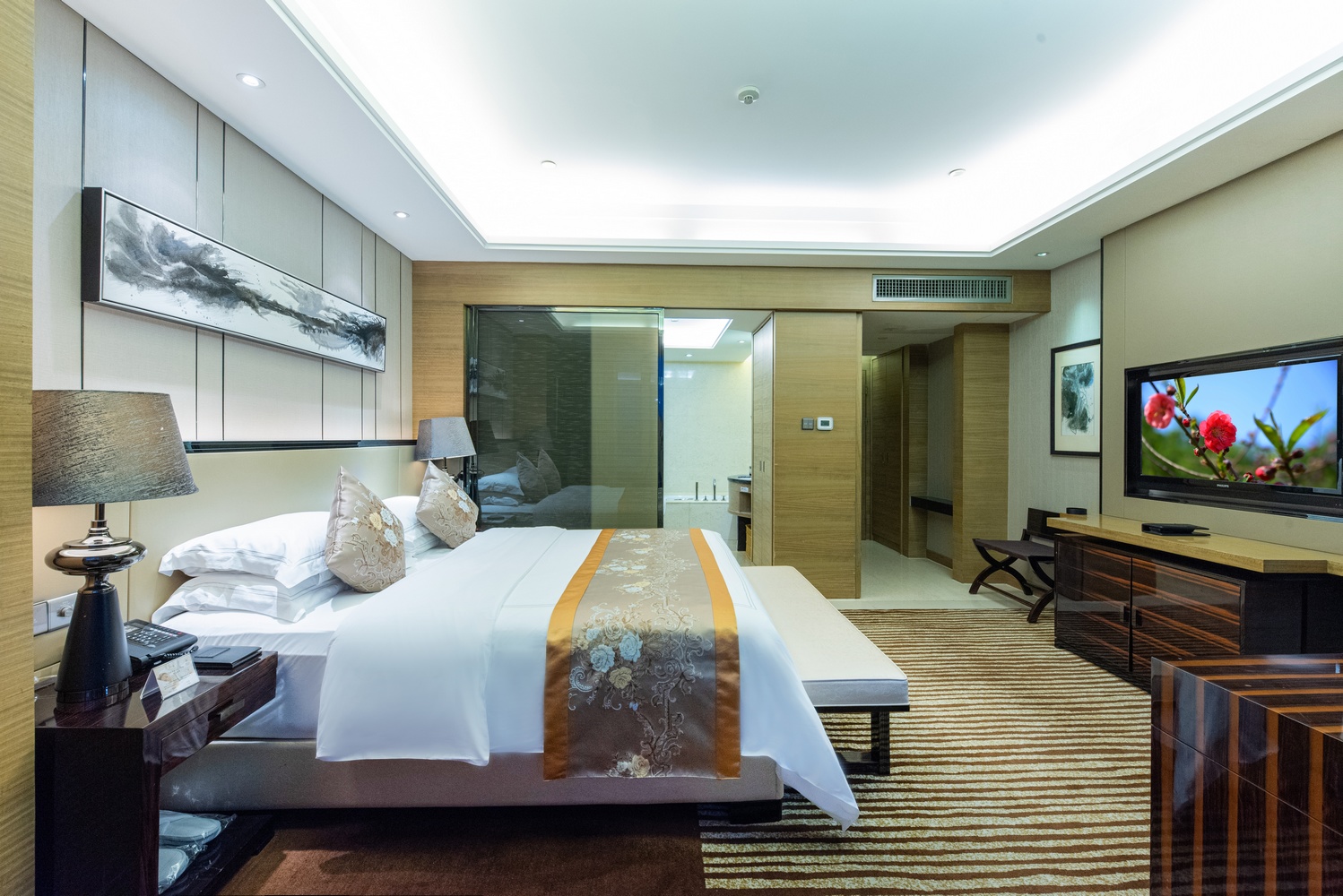 Shenzhen YANGBANGLANGYUE International HotelScenery Standard Queen Room