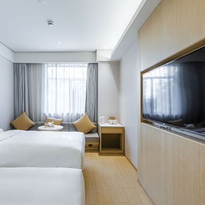 高級雙床房 全季飯店（上海黃浦濱江西藏南路店）優惠