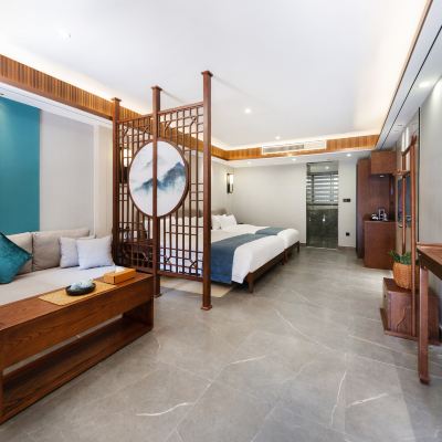 靜廬家庭房 寧境酒店（寧波天一廣場月湖店）優惠