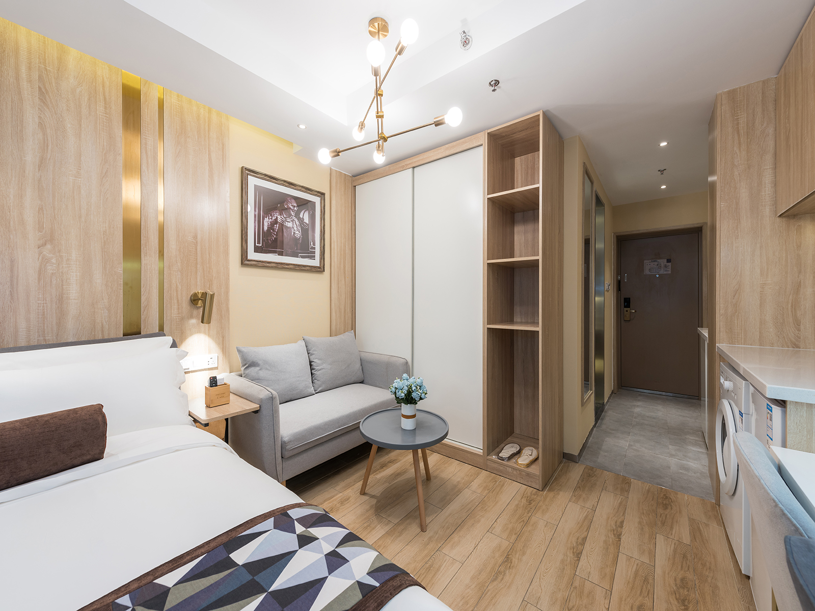 啡凡大床房（冰箱+洗衣机+coffee）