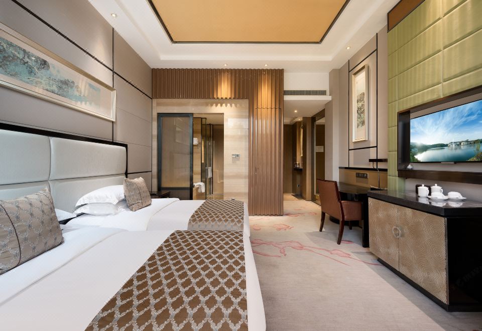 The Purple Palace NanjingJinling Building Deluxe Twin Room - Enjoy Forest Oxygen Bar