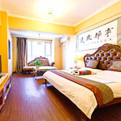 普羅旺斯歐式大床房（地熱採暖.遠離喧囂） 金色時光飯店公寓（瀋陽太原街興隆店）優惠