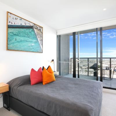 One Bedroom Apartment with Study Orange Stay at Collins Wharf Promo Code