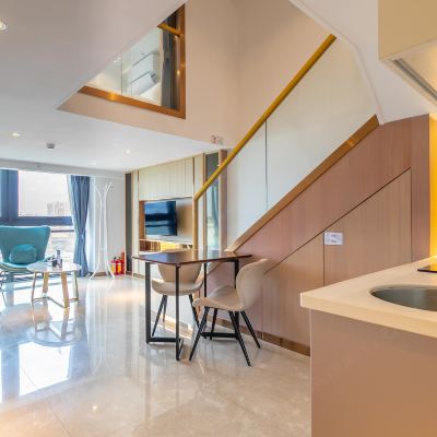 精緻二居室複式套房 珠光星御國際公寓（廣州沙麵店）優惠