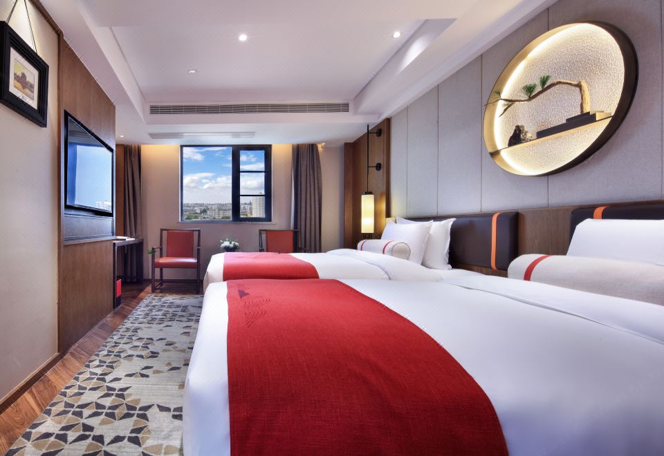 逸雅景致家庭双床房（智能客控+零压助眠+乾湿分离）