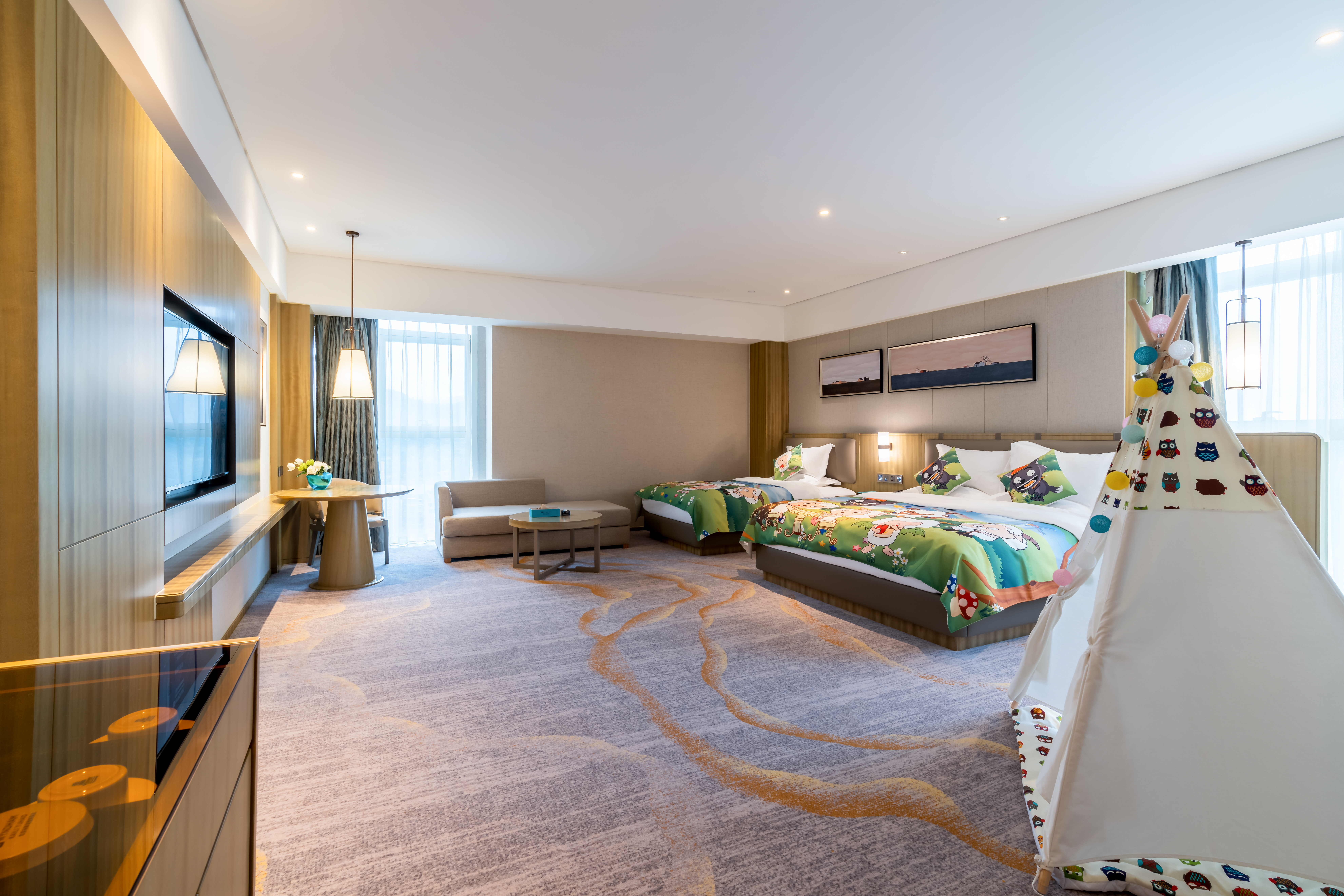 親子主題房喜羊羊