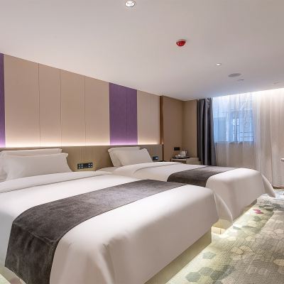 商務雙床房（慕思床墊+淋浴音樂+空氣凈化器） 麗楓飯店（廣州火車站越秀國際會議中心店）優惠