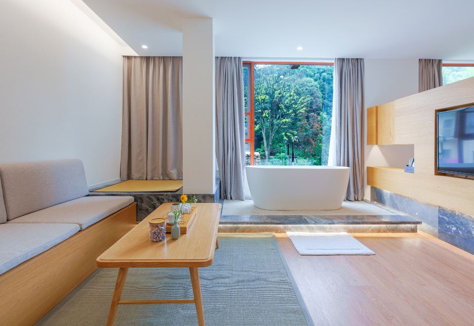 栖云复式三卧房【景观大窗+会客空间+全屋地暖】