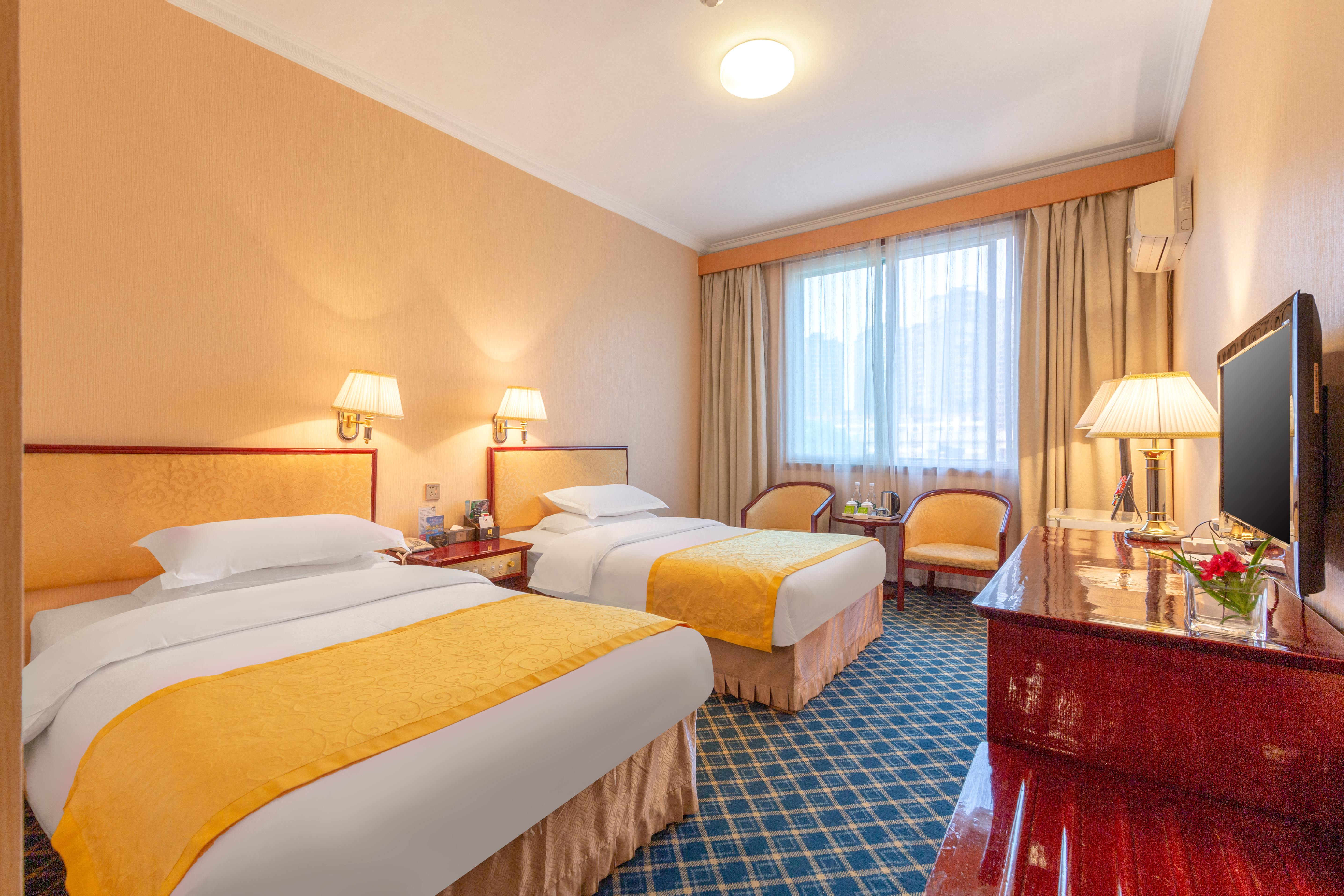 溫泉標準雙床房