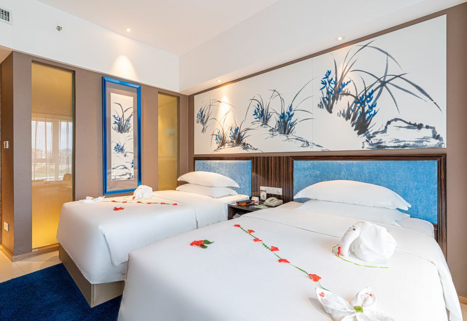 高级双床房（婕珞芙洗护+科勒衞浴+5款枕头+助眠香薰）