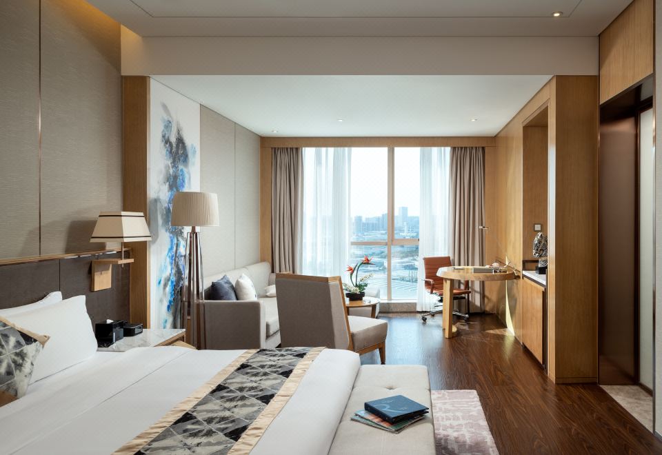 流光城景?豪华大床房|景观圆形浴缸|双洗漱台