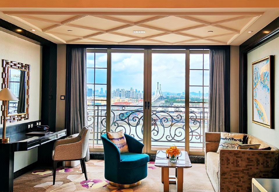 城堡江景雙床房