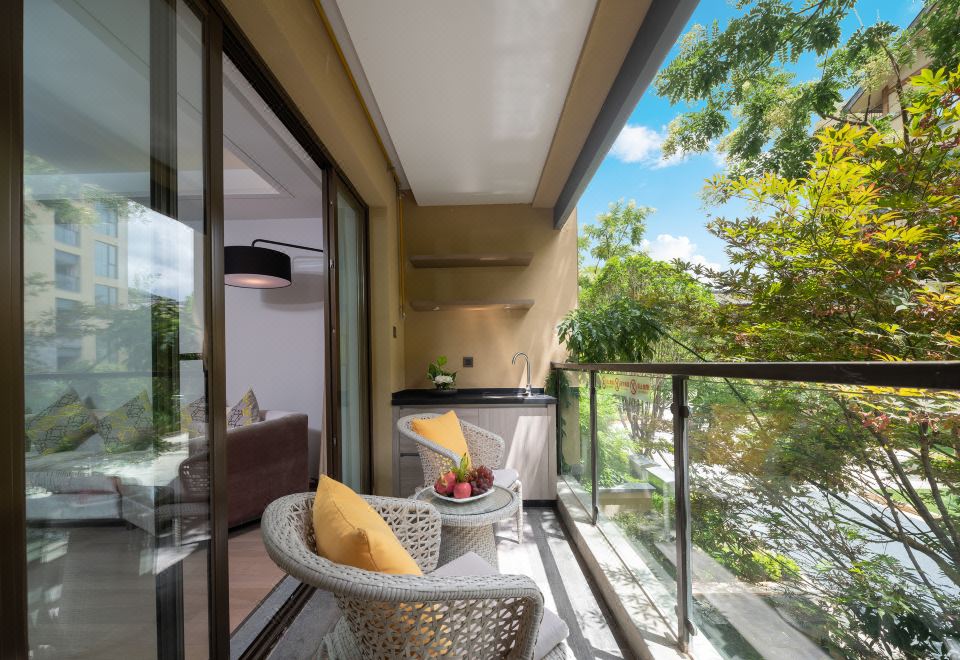 靜謐園景大床房