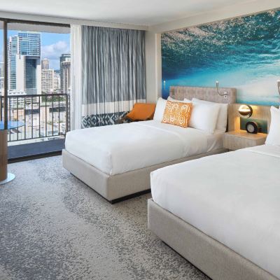 Waikiki View two double Room Waikiki Beachcomber by Outrigger Promo Code