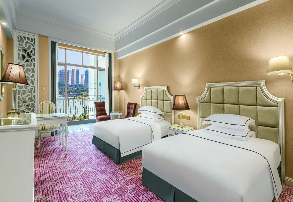 豪華景觀雙床房