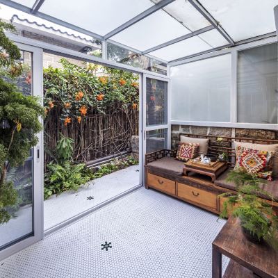 私享庭院套房（舒適浴缸+陽光露台+大冰箱） 深圳6號花園酒店優惠