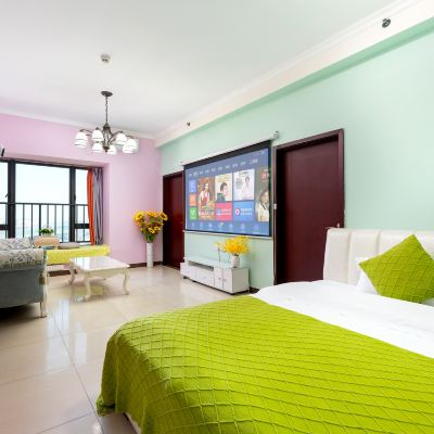 兩房一廳四床投影房 園藝飯店公寓（廣州琶洲國際會展店）優惠