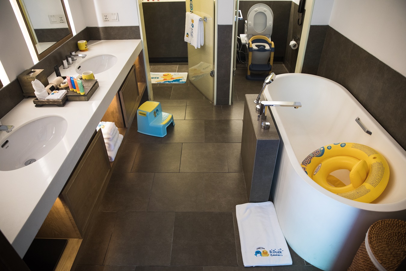 酷盼小黄鸭亲子房丨萌娃帐篷