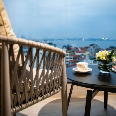 豪華雙床一室公寓 河內奧克伍德公寓優惠