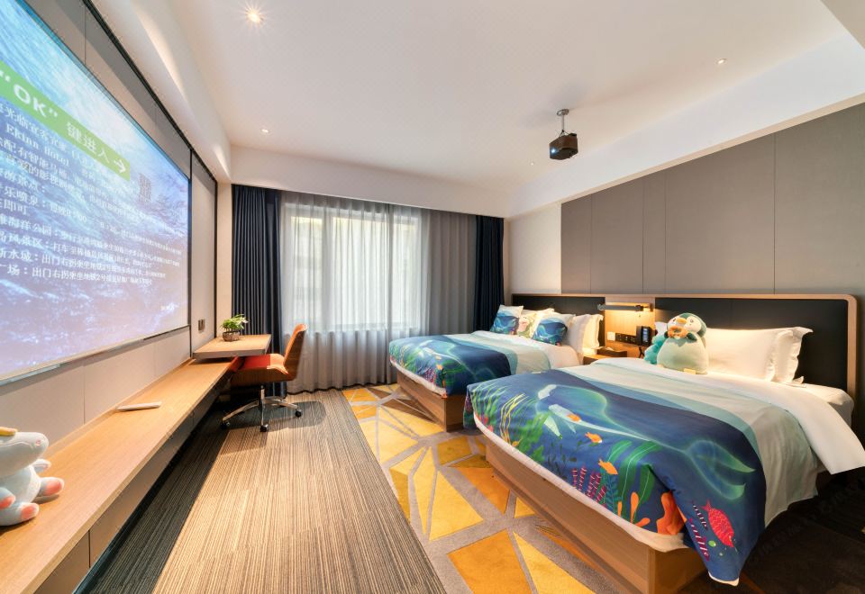 巨幕观影亲子家庭房