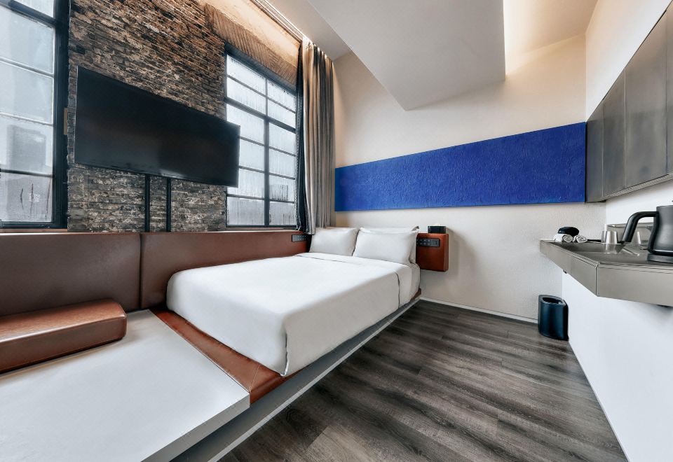 城市景觀大床房