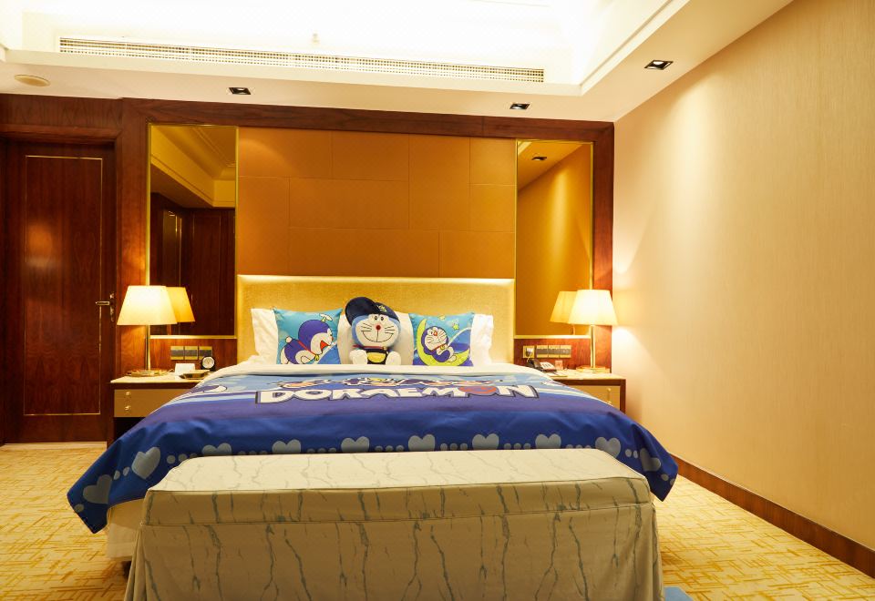 行政亲子套房（外景明窗+浪漫浴缸）