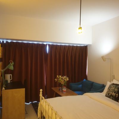 清新一室大床房 深圳洪爺莉莉公寓優惠