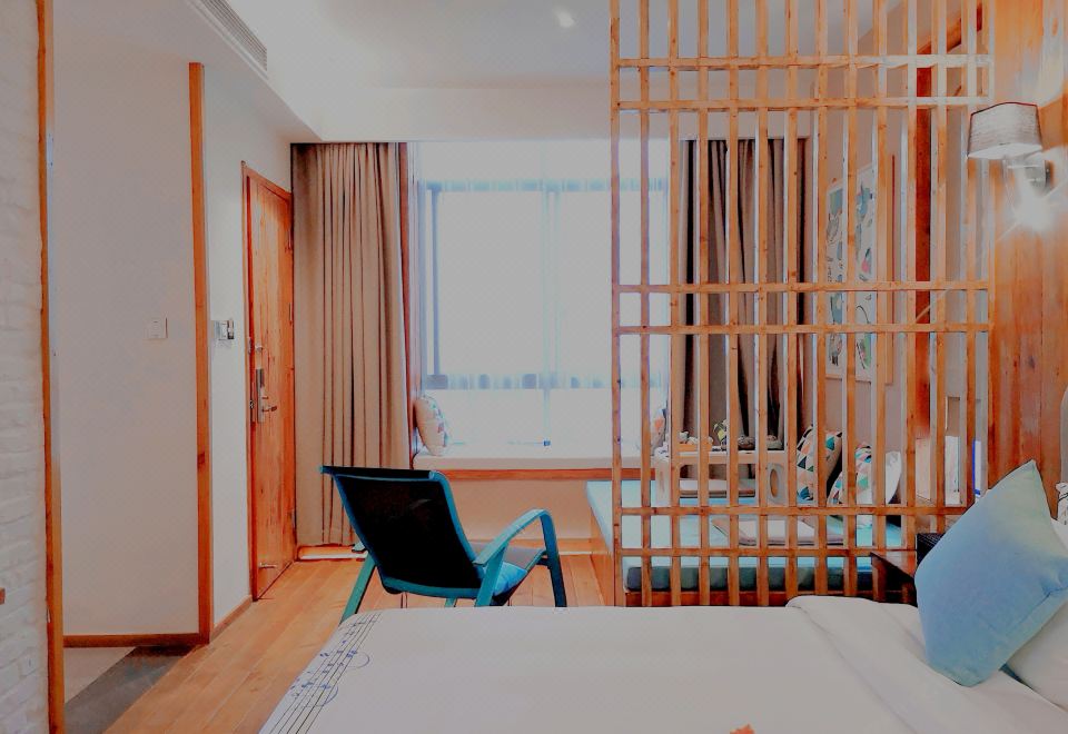 中山·私享阳台园景套房|深泡浴缸+智能马桶+茶台茶具