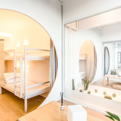 園景4人房（公共衛浴） 蘇州一起一起·濕地小鹿青年旅舍優惠