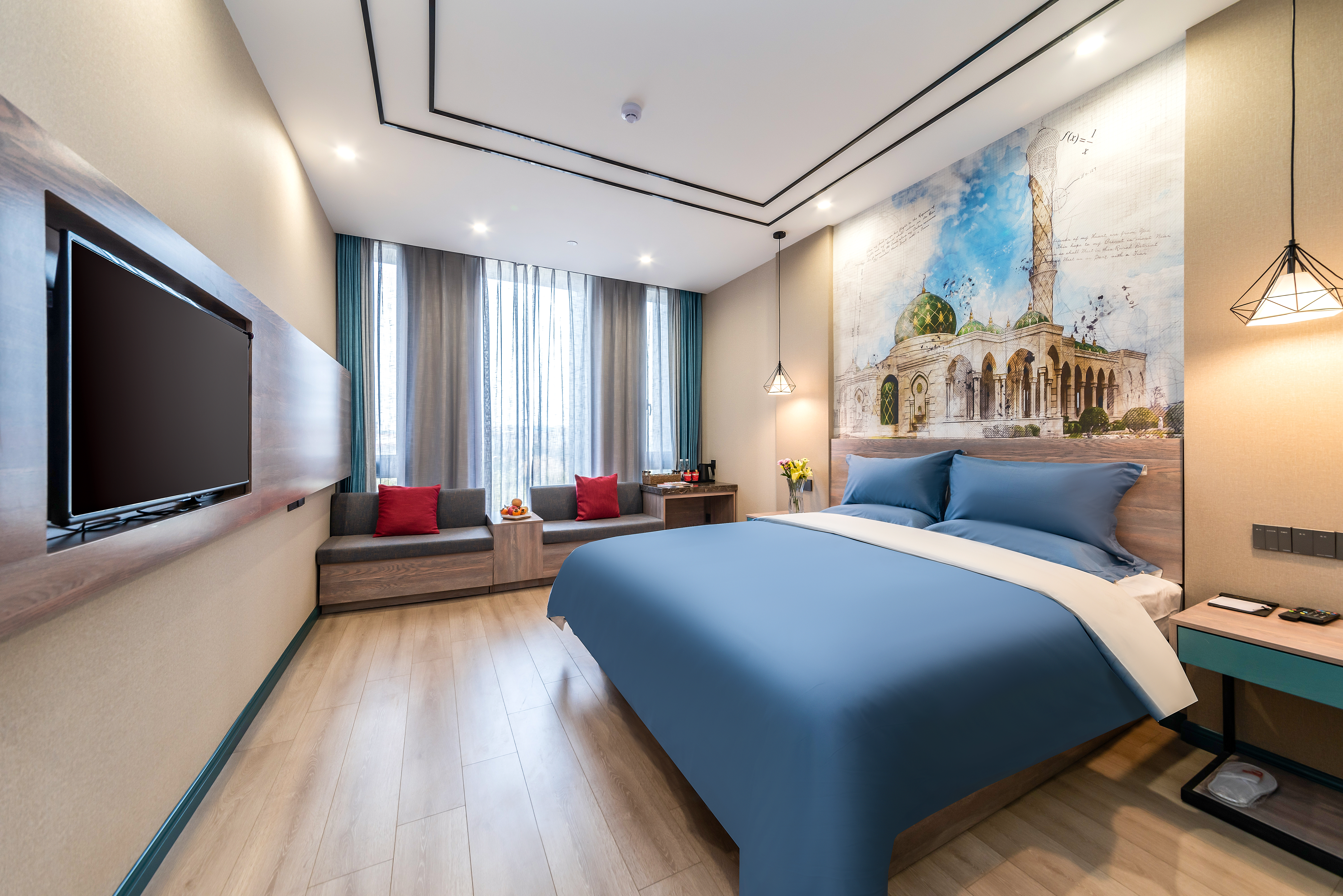 花园尊享大床房