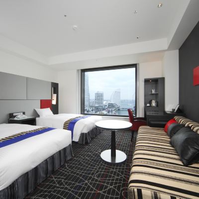 灣景高級雙床房 橫濱新大谷尊貴飯店優惠