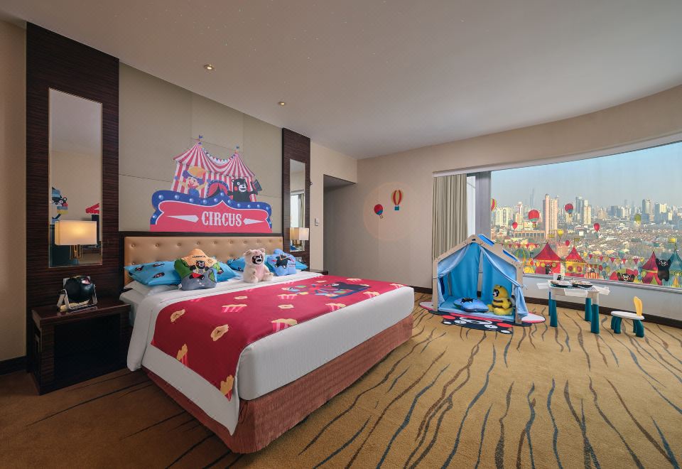 熊本熊主题亲子房