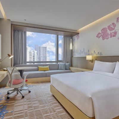 花園連通房 深圳光明希爾頓花園飯店優惠