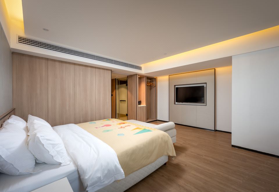 安澜·乐享亲子家庭房【小童帐篷+宝宝摇篮】