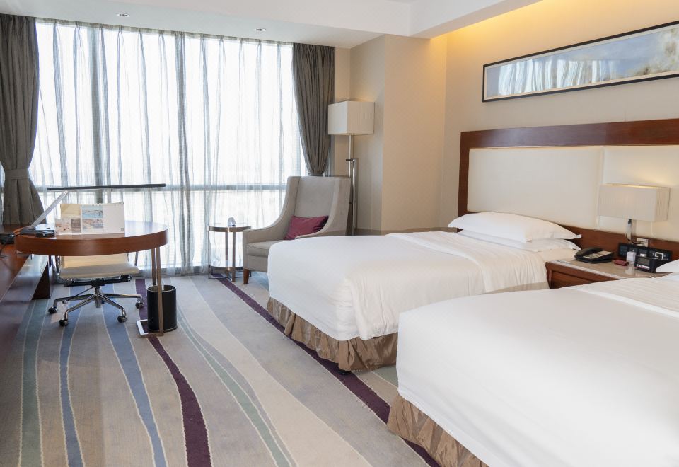 皇冠高级城景双床房