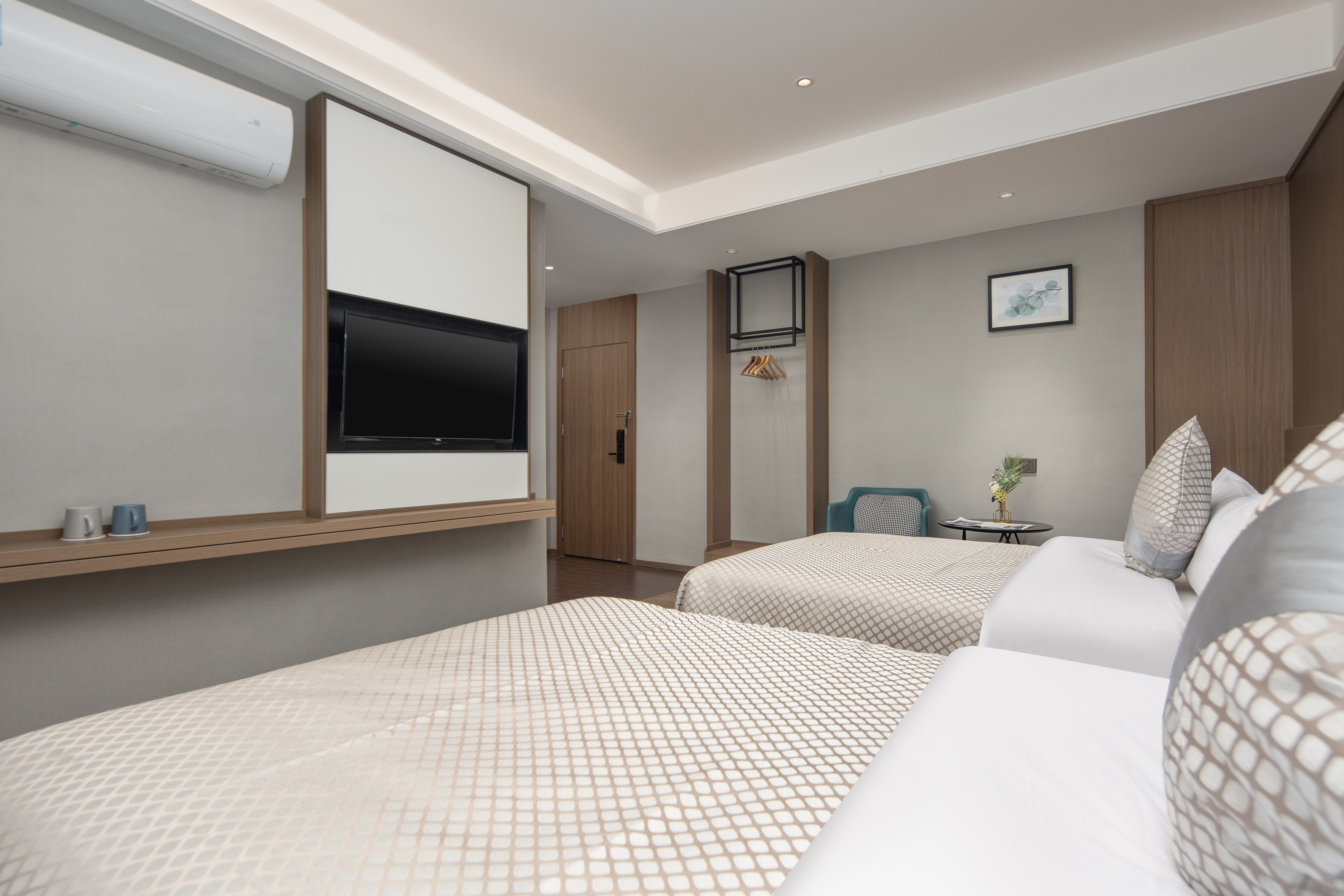 豪华娱乐双床房